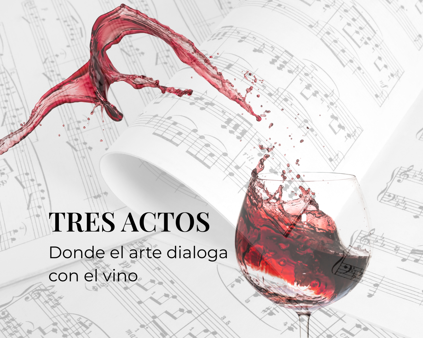 Tres Actos — ciclo de vino y música en Nave24